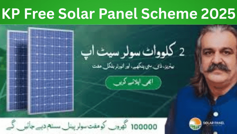 KP Free Solar Panel Scheme 2025